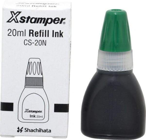 Value Collection - Rubber Stamp Accessories Type: Refill Ink Color: Green - A1 Tooling