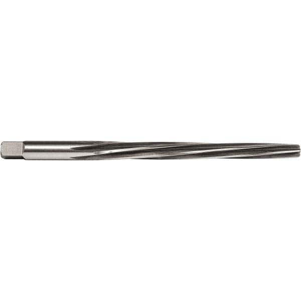 Union Butterfield - #6 Pin, 0.354" Diam, 0.2773" Small End, 23/64" Diam Straight Shank, 3-11/16" Flute, Taper Pin Reamer - A1 Tooling