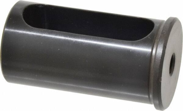 Global CNC Industries - 3/8" ID, 1-1/2" OD, 70mm Length Under Head, Type CV Lathe Tool Holder Bushing - 60mm Slot Length - Exact Industrial Supply