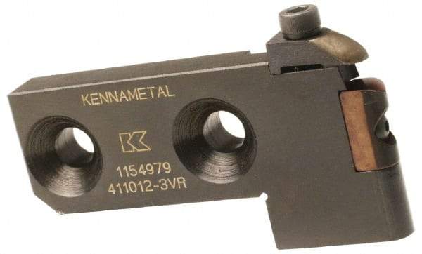 Kennametal - Series V-Bottom Round, Right Hand, 411-VR Toolholder Compatibility, R..V45 Insert Compatibility, Indexable Turning Cartridge - Clamp Holding Method, 38.1mm Max Depth of Cut - A1 Tooling