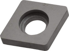 Kennametal - 8.48mm Inscribed Circle, Square Milling & Turning Shim for Indexables - Carbide, 0.188" Thick, SM Shim Style - A1 Tooling