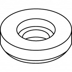 Kennametal - 3/4" Inscribed Circle, Round Boring Bar Shim for Indexables - 3/16" Thick, IRSN Shim Style, Negative Rake - A1 Tooling