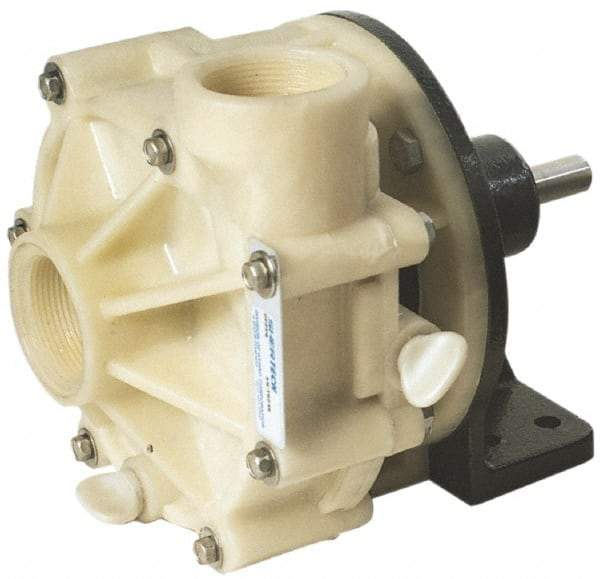 Pentair - 1/2 HP, Corrosion Resistant Pump - 1-1/2 Inlet Size, 1-1/2 Outlet Size, Polypropylene - A1 Tooling