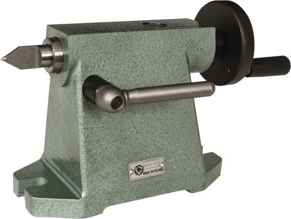 Bison - 4.92" Centerline Height, Tailstock - 2MT Tailstock Taper, Use with 6" Horizontal/Vertical Indexing Super Spacers - A1 Tooling