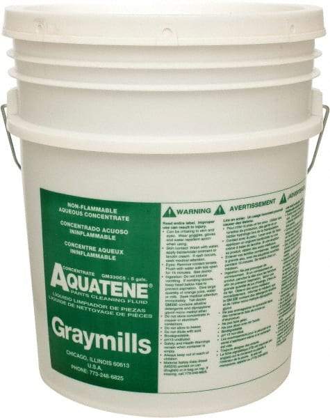 Graymills - 5 Gal Pail Parts Washer Fluid - Water-Based - A1 Tooling