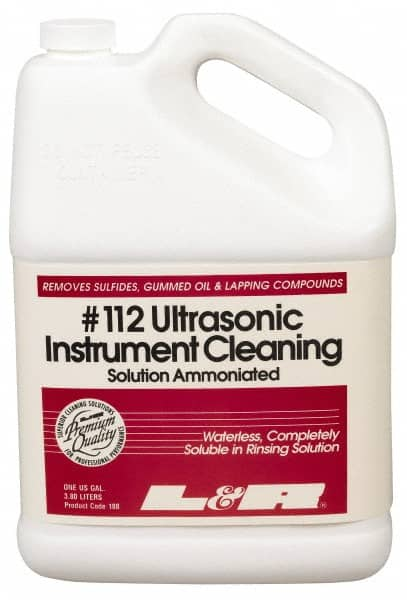 L&R Ultrasonic - 1 Gal Bottle Ultrasonic Cleaner - Solvent-Based - A1 Tooling