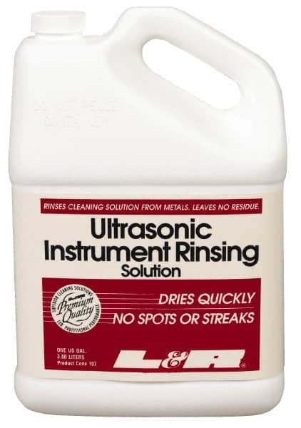 L&R Ultrasonic - 1 Gal Bottle Ultrasonic Cleaner - Solvent-Based - A1 Tooling