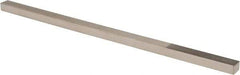 Made in USA - Super Fine, 1-1/2" Length of Cut, Single End Diamond Hone - 600 Grit, 1/4" Wide x 3/16" High x 6" OAL - A1 Tooling