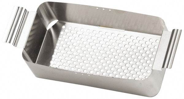 L&R Ultrasonic - Parts Washer Basket - 4" High x 6" Wide x 11-3/4" Long, Use with Ultrasonic Cleaners - A1 Tooling