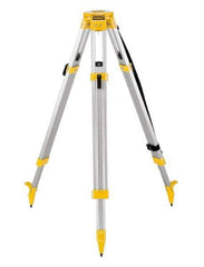 DeWALT - 42 Inch (Closed), 68 (Open) Inch Long, Construction Level Tripod - Black, Yellow, Use With Laser Levels - A1 Tooling