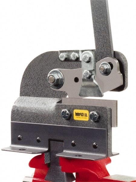 Heinrich - 4-3/8 Inch Long x 8 Inch Wide x 3-1/2 Inch Deep x 7 Inch High, Hand Slitting Bench Shear - 1/8 Inch Mild Steel Capacity - A1 Tooling