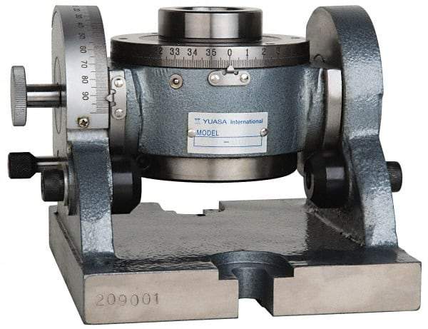 Yuasa - 24 Position, 4.01" Chuck, Universal Indexing Spacer - 3.34" High Centerline, 1-1/4" Chuck Through Hole, 6.69" Overall Height - A1 Tooling