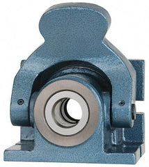 Interstate - Series 5C, Horizontal/Vertical Standard Collet Holding Fixture - Manually Activated, 4-1/2" Base Diam Width, 4" High - A1 Tooling