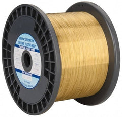 Global EDM - Brass Hard Grade Electrical Discharge Machining (EDM) Wire - 99 Lbs. Max Tensile Strength - A1 Tooling