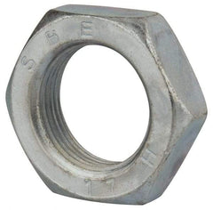 Value Collection - M22x2.50 Steel Right Hand Hex Jam Nut - 32mm Across Flats, 11mm High, Zinc-Plated Finish - A1 Tooling