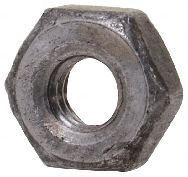 Value Collection - M2.5x0.45 Steel Right Hand Hex Nut - 4mm Across Flats, 1.6mm High, Uncoated - A1 Tooling