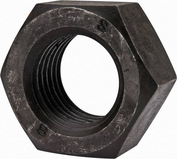 Value Collection - M33x3.50 Steel Right Hand Hex Nut - 50mm Across Flats, 26mm High, Uncoated - A1 Tooling