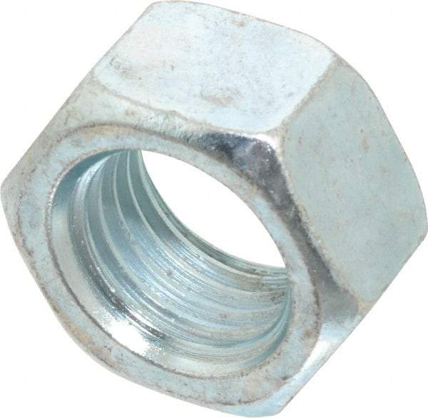 Value Collection - M22x2.50 Steel Right Hand Hex Nut - 32mm Across Flats, 18mm High, Zinc-Plated Finish - A1 Tooling