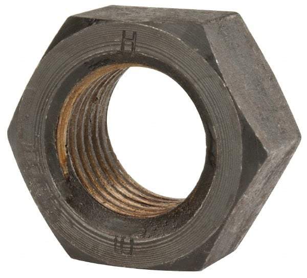 Value Collection - M33x3.50 Steel Right Hand Hex Nut - 50mm Across Flats, 26mm High, Uncoated - A1 Tooling