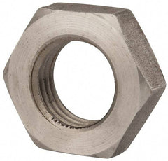 Value Collection - M36x4.00 Steel Right Hand Hex Jam Nut - 55mm Across Flats, 18mm High, Uncoated - A1 Tooling