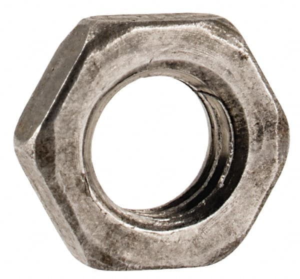 Value Collection - M5x0.80 Steel Right Hand Hex Jam Nut - 8mm Across Flats, 2.7mm High, Uncoated - A1 Tooling