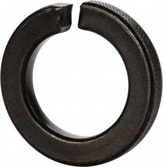 Value Collection - 1-3/8", 1.379" ID, 0.344" Thick Split Lock Washer - Grade 2 Steel, Uncoated, 1.379" Min ID, 1.408" Max ID, 2.219" Max OD - A1 Tooling