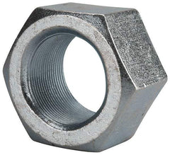 Value Collection - 2-12 UN Steel Right Hand Hex Nut - 3" Across Flats, 1-23/32" High, Zinc Clear Finish - A1 Tooling