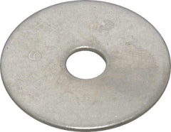 Value Collection - 1/4" Screw, Grade 316 Stainless Steel Fender Flat Washer - 1/4" ID x 1-1/4" OD, 0.057" Thick, Plain Finish - A1 Tooling