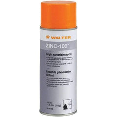 WALTER Surface Technologies - 11.5 oz Zinc Cold Galvanizing Compound - Comes in Aerosol, Food Grade - A1 Tooling