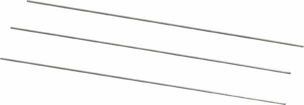 Van Keuren - 36 TPI, 0.0278 Inch Pitch, 2 Inch Long, Thread Pitch Diameter Measuring Wire - 0.016 Inch Nominal Best Wire Diameter, 0.0241 Inch Nominal Constant, 3 Pieces - A1 Tooling