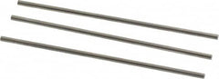 Van Keuren - 11 TPI, 0.0909 Inch Pitch, 2 Inch Long, Thread Pitch Diameter Measuring Wire - 0.0525 Inch Nominal Best Wire Diameter, 0.0787 Inch Nominal Constant, 3 Pieces - A1 Tooling