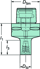 C4 A391EH20044 Capto® Toolholder - A1 Tooling