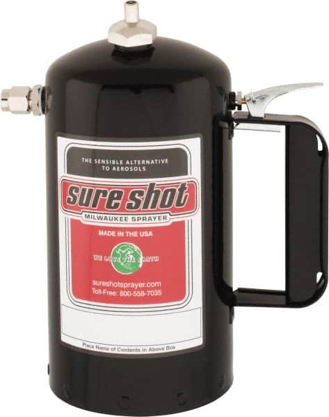 Sure Shot - Enameled Steel Paint Sprayer with Adjustable Plastic Nozzle - 32 oz Capacity, 200 Max psi - A1 Tooling