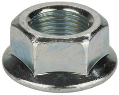 Value Collection - 3/4-16, 1-1/2" Flange Diam, Serrated Flange Nut - Grade Grade 2 Steel, Zinc-Plated Finish, 0.675" Flange Height - A1 Tooling