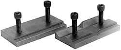 Cardinal Tool - 8" Wide x 3mm High, Step Vise Jaw - Hard, Steel, Fixed Jaw, Compatible with 8" Vises - A1 Tooling