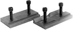 Cardinal Tool - 4" Wide x 1.5mm High, Step Vise Jaw - Hard, Steel, Fixed Jaw, Compatible with 4" Vises - A1 Tooling