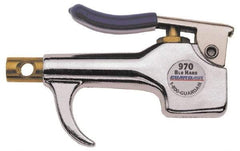 Guardair - 120 Max psi Venturi Nozzle Thumb Lever Blow Gun - 1/4 NPT, Aluminum - A1 Tooling