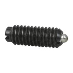 Gibraltar - 8-36, 7/16" Thread Length, 0.052" Plunger Projection, Steel Threaded Spring Plunger - 0.07" Max Plunger Diam, 0.437" Plunger Length, 0.5 Lb Init End Force, 1.5 Lb Final End Force - A1 Tooling