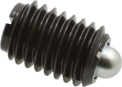 Gibraltar - 1/2-13, 3/4" Thread Length, 0.151" Plunger Projection, Steel Threaded Spring Plunger - 1/4" Max Plunger Diam, 0.75" Plunger Length, 1.75 Lb Init End Force, 5.5 Lb Final End Force - A1 Tooling