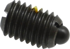 Gibraltar - 1/2-13, 3/4" Thread Length, 0.151" Plunger Projection, Steel Threaded Spring Plunger - 1/4" Max Plunger Diam, 0.75" Plunger Length, 1.75 Lb Init End Force, 5.5 Lb Final End Force - A1 Tooling