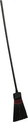 PRO-SOURCE - 56" OAL Polypropylene Bristle Corn Broom - Plastic-Coated Metal Handle - A1 Tooling