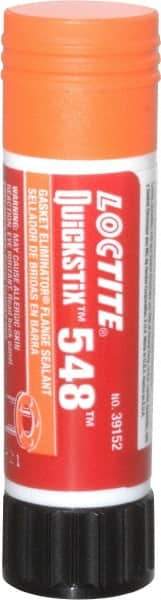 Loctite - 19 g Stick Orange Polyurethane Gasket Sealant - 300.2°F Max Operating Temp, 24 hr Full Cure Time, Series 548 - A1 Tooling