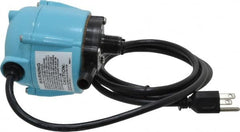 Little Giant Pumps - 1/150 HP, 3.2 psi, Aluminum Miniature Submersible Pump - 1/4 Inch Inlet, 1/4 Inch Outlet, 6 Ft. Long Power Cord, 1.1 Amp - A1 Tooling