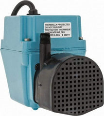 Little Giant Pumps - 1/40 HP, 5.1 psi, Aluminum Miniature Submersible Pump - 3/8 Inch Inlet, 1/4 Inch Outlet, 6 Ft. Long Power Cord, 1.7 Amp - A1 Tooling