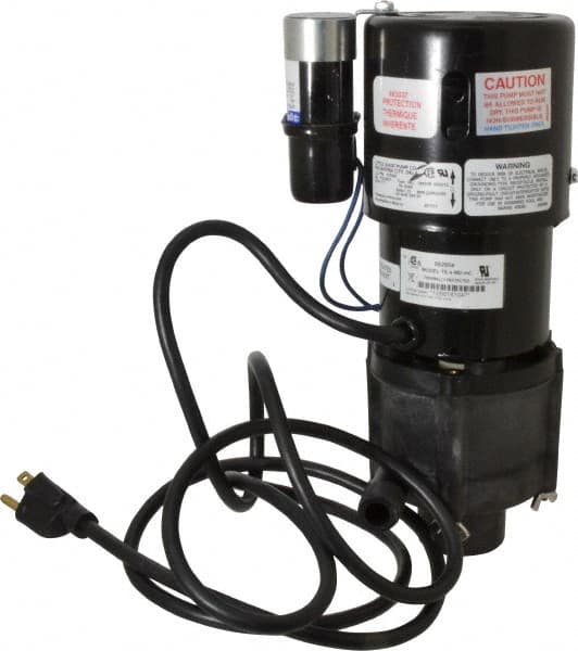 Little Giant Pumps - 1/10 HP, 10-1/2 Working PSI, 24.3 Shut Off Feet, Magnetic Drive Pump - 3000 RPM, 1 Phase, 60 Hz, 1.7 Amps - A1 Tooling