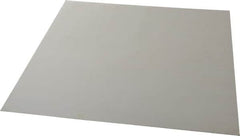 Made in USA - 12" Long, 12" Wide, Silicone Rubber Foam Sheet - 50 to 60 Durometer, White, -20 to 500°F, 640 psi Tensile Strength, Plain Backing, Stock Length - A1 Tooling