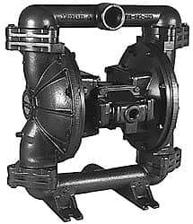 SandPIPER - 2" NPT, Metallic, Air Operated Diaphragm Pump - PTFE/Neoprene Diaphragm, Stainless Steel Housing - A1 Tooling