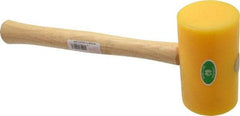 Garland - 1-1/2 Lb Head Polyethylene Mallet - 14" OAL, 16-1/2" Long Wood Handle - A1 Tooling