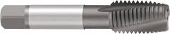 Emuge - 5/8-18 UNF 3 Flute 3BX Plug Spiral Flute Tap - Cobalt, Nitride Finish, 3-13/16" OAL, Left Hand Flute, Right Hand Thread - A1 Tooling