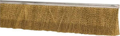 PRO-SOURCE - 5/16" Back Strip Brush Width, Stainless Steel Back Strip Brush - 2" Bristle Length, Stainless Steel, 36" OAL - A1 Tooling